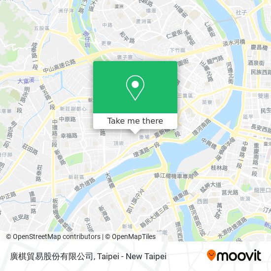 廣棋貿易股份有限公司 map