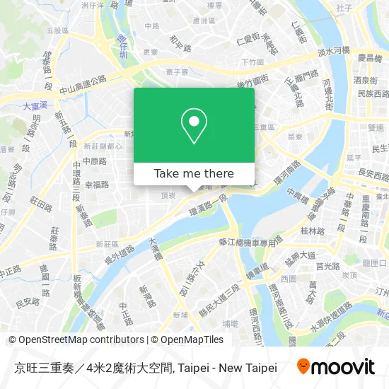 京旺三重奏／4米2魔術大空間地圖