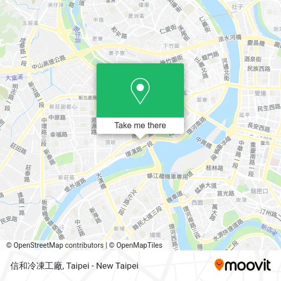 信和冷凍工廠地圖