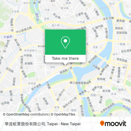 華資粧業股份有限公司 map