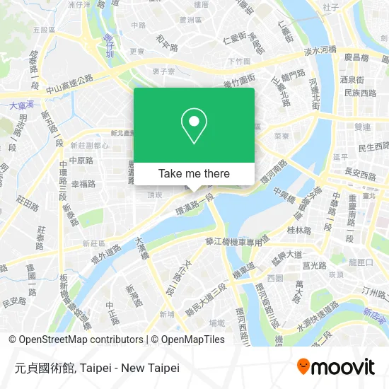 元貞國術館地圖