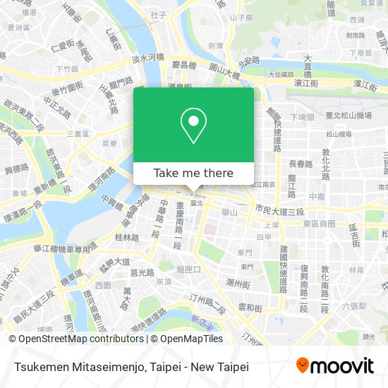 Tsukemen Mitaseimenjo map