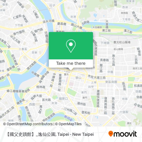 【國父史蹟館】_逸仙公園地圖