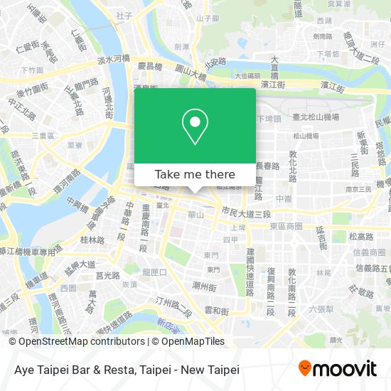 Aye Taipei Bar & Resta地圖