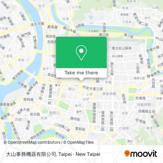 大山事務機器有限公司 map