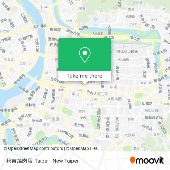 秋吉燒肉店 map