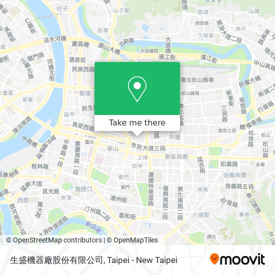 生盛機器廠股份有限公司 map