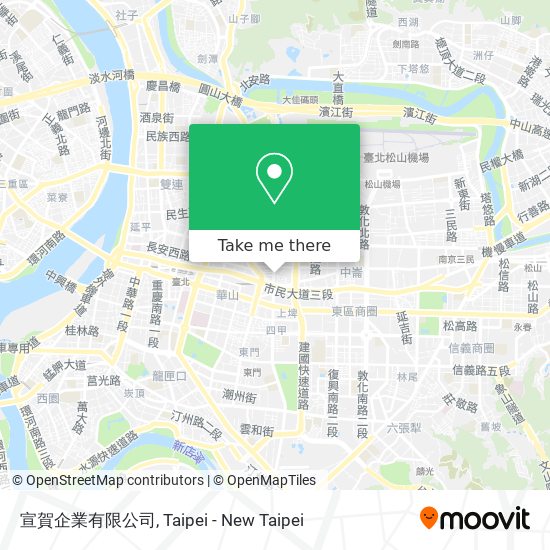 宣賀企業有限公司 map