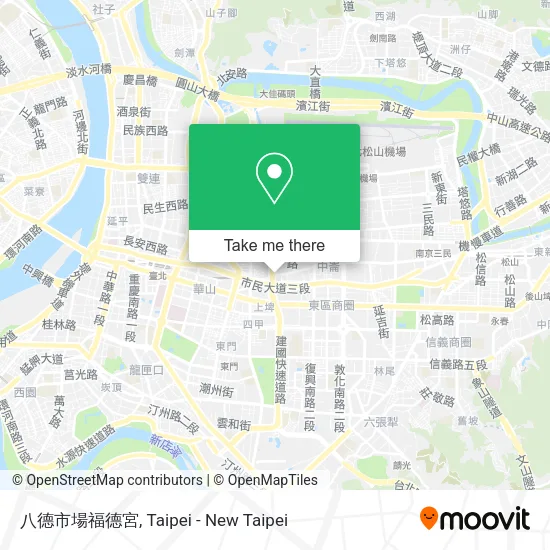 八德市場福德宮地圖