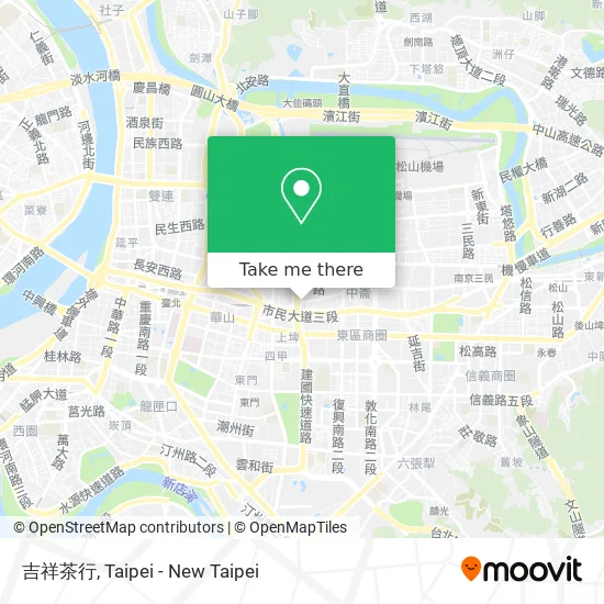 吉祥茶行 map