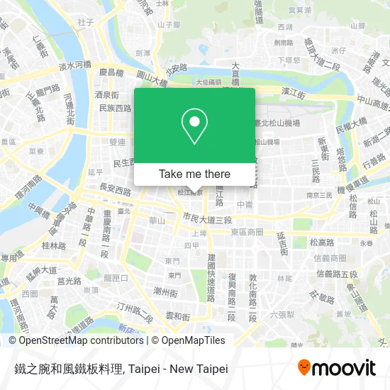 鐵之腕和風鐵板料理 map