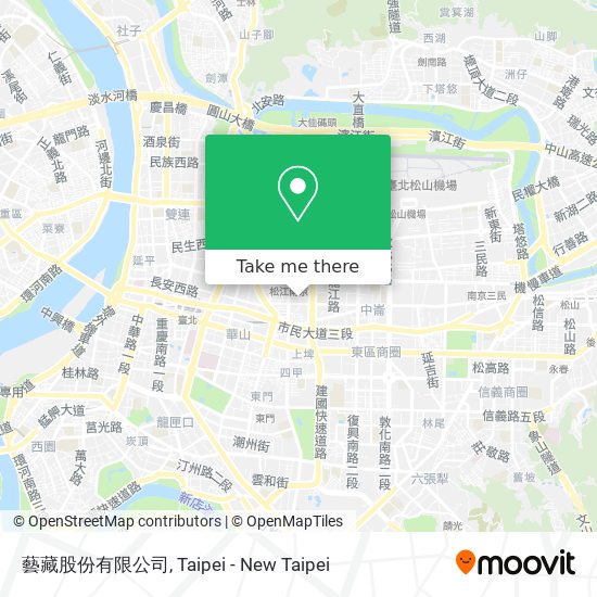 藝藏股份有限公司 map