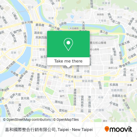 嘉和國際整合行銷有限公司 map