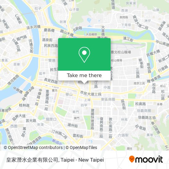 皇家潛水企業有限公司 map