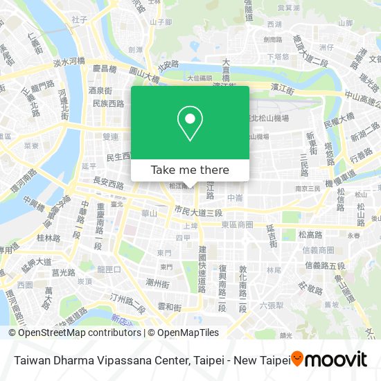 Taiwan Dharma Vipassana Center map