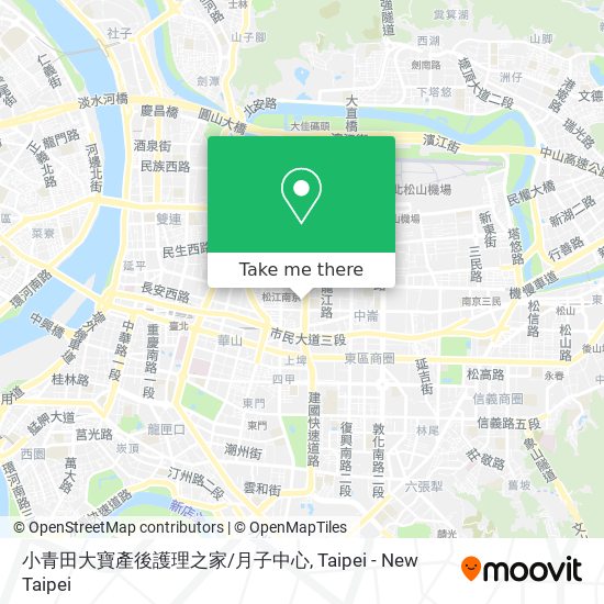 小青田大寶產後護理之家/月子中心 map