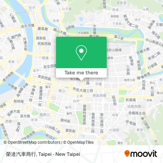 榮達汽車商行 map