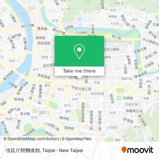 佳廷斤餅麵食館 map