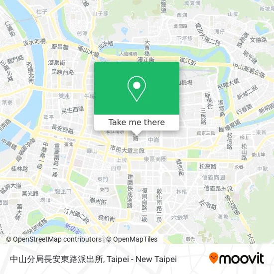 中山分局長安東路派出所 map
