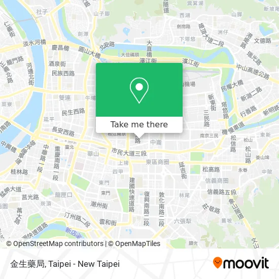 金生藥局 map