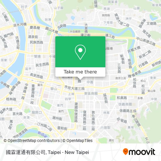 國霖運通有限公司 map
