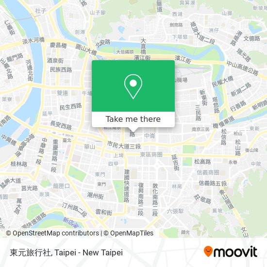 東元旅行社 map