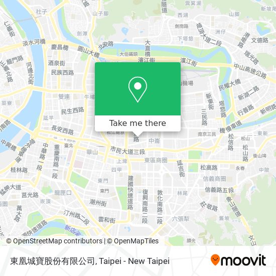 東凰城寶股份有限公司 map