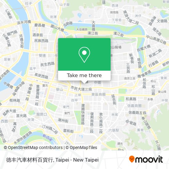 德丰汽車材料百貨行 map