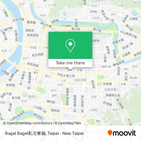 Bagel Bagel私宅餐廳 map