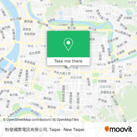 勁發國際電訊有限公司 map