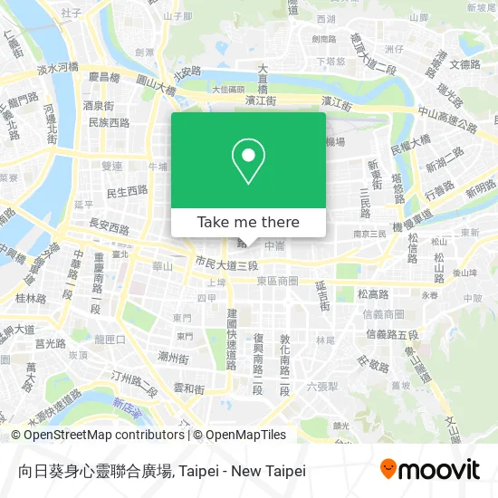 向日葵身心靈聯合廣場地圖