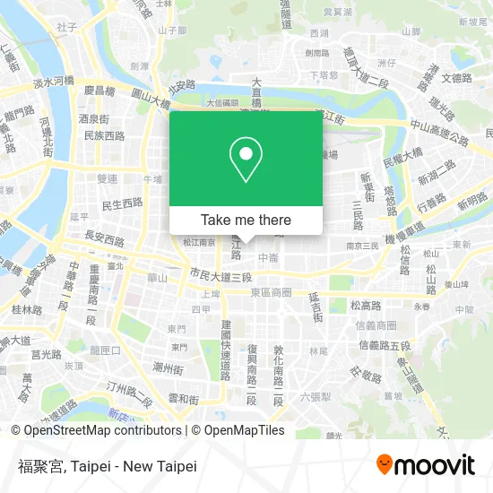 福聚宮 map