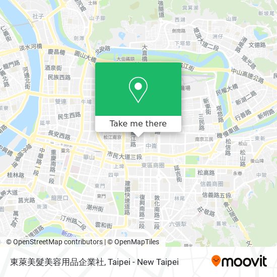 東萊美髮美容用品企業社 map