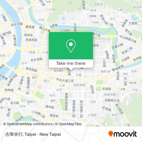 吉華米行地圖