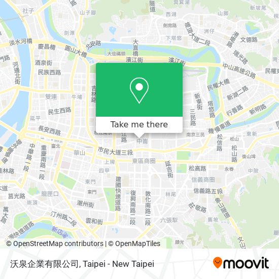 沃泉企業有限公司 map