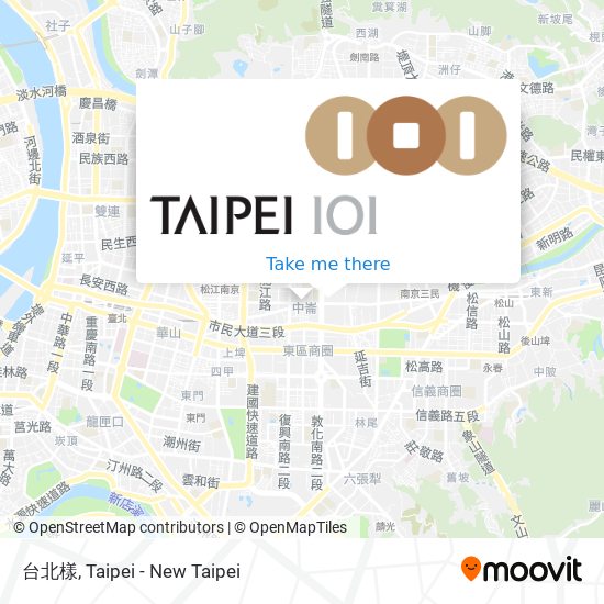 台北樣 map