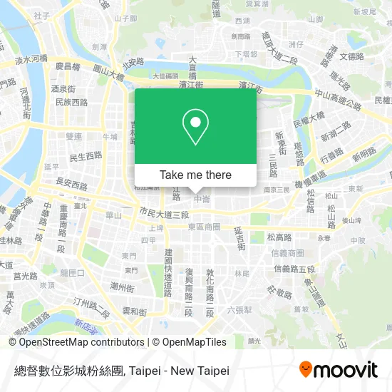 總督數位影城粉絲團地圖