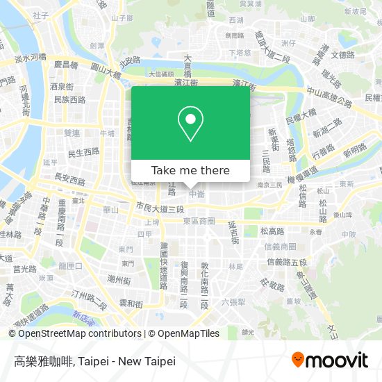 高樂雅咖啡 map