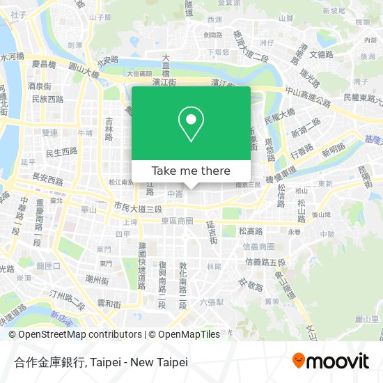合作金庫銀行地圖