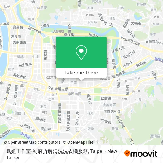 鳳姐工作室-到府拆解清洗洗衣機服務 map