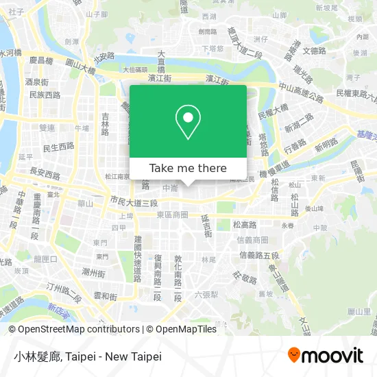 小林髮廊地圖