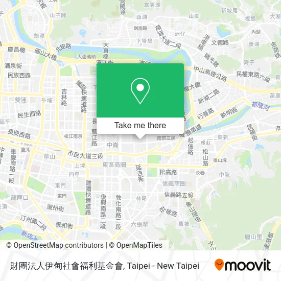 財團法人伊甸社會福利基金會地圖