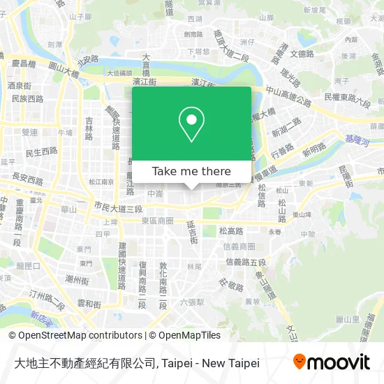 大地主不動產經紀有限公司 map
