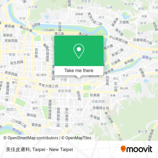 美佳皮膚科地圖