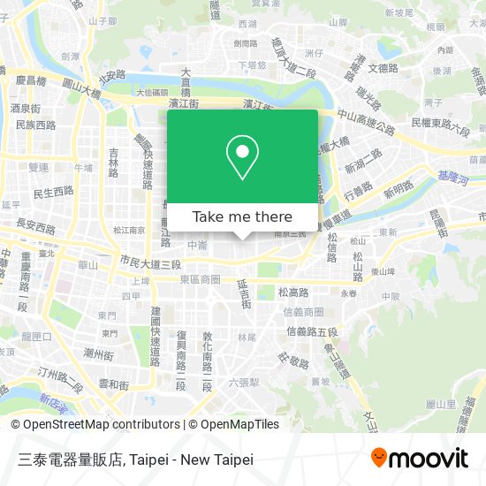 三泰電器量販店 map