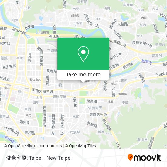 健豪印刷 map