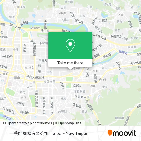十一藝能國際有限公司 map