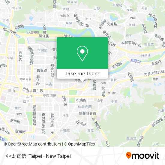 亞太電信 map