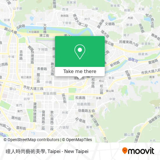 瞳人時尚藝術美學地圖