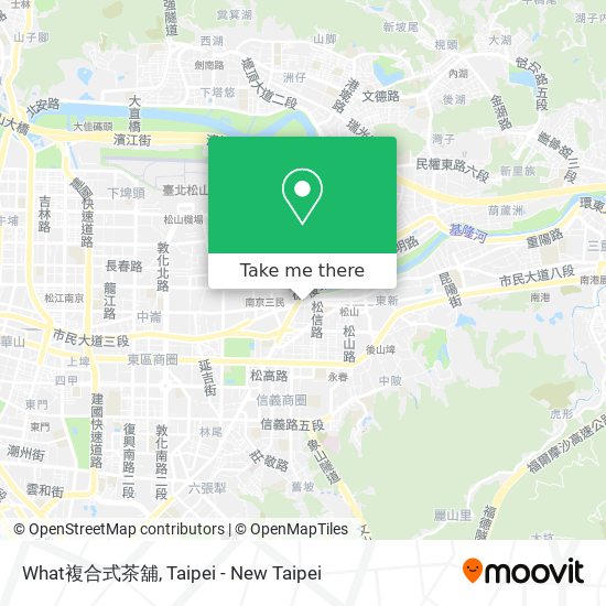 What複合式茶舖 map